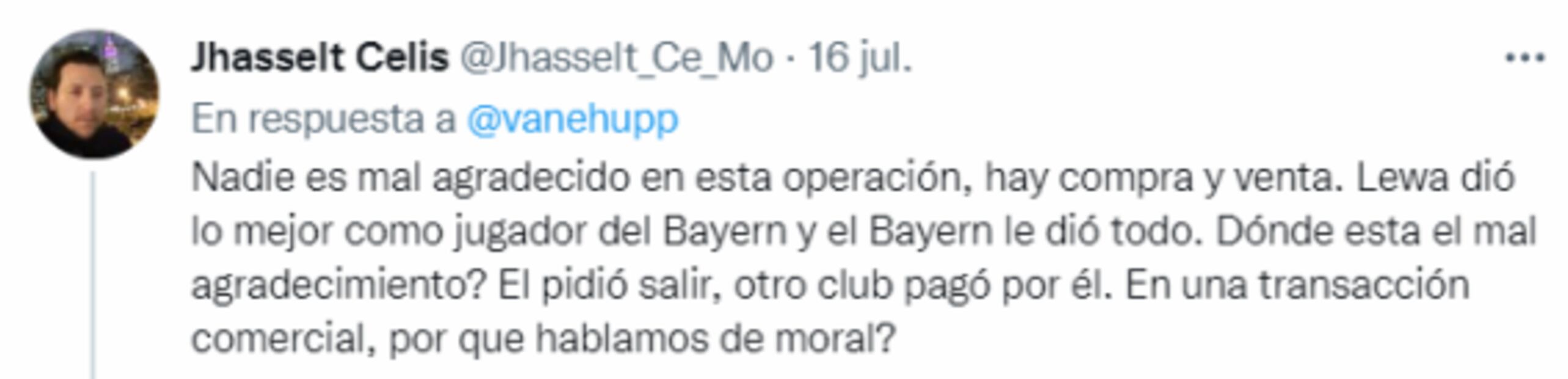 Comentarista de ESPN es atacada por llamar "malagradecido" a Lewandowski