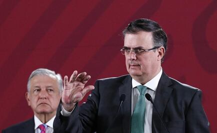AMLO y Ebrard afinan estrategia ante amenaza de aranceles de EU