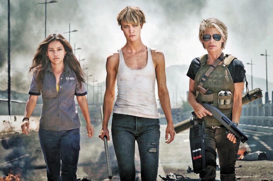 Protagonistas: Natalia Reyes, Mackenzie Davis y Linda Hamilton. FOX
