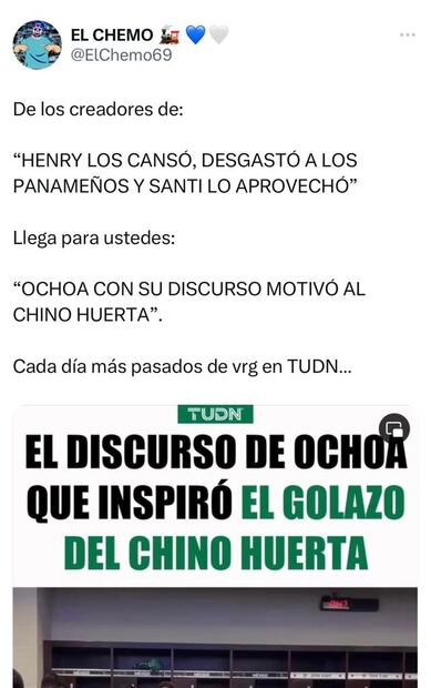 Tweets de TUDN