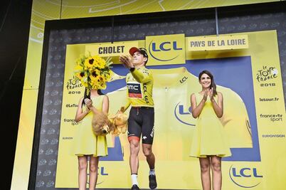 El "maillot", para un campeón olímpico