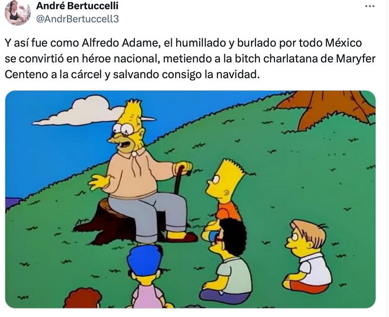 Los mejores memes que dejó el anuncio de la demanda de Alfredo Adame a Maryfer Centeno. Foto: Captura de pantalla