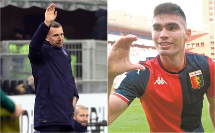 Johan Vásquez se queda sin técnico; Genoa cesa a Andriy Shevchenko