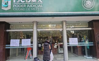 Trabajadores del Poder Judicial realizan paro de labores y bloqueos en distintos inmuebles de la CDMX; exigen libertad sindical y que se repitan las elecciones