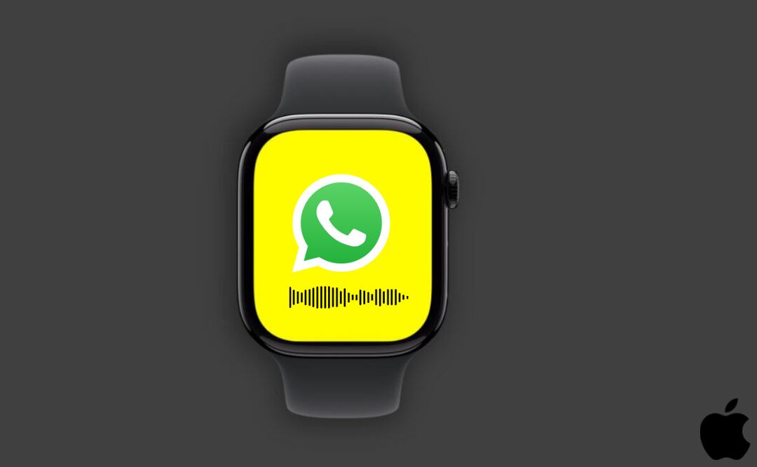 Ahora tus audios de WhatsApp podrán reproducirse en tu Apple Watch. Foto: Especial
