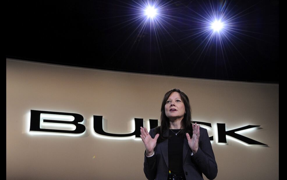 La CEO de General Motors desde 2014, Mary Barra, está en el quinto lugar. Foto: EFE archivo/EL UNIVERSAL