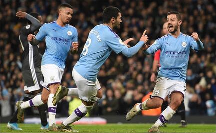 Manchester City derrota al Leicester en la Premier League