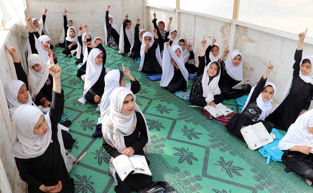 El Enviado de Naciones Unidas para la Educación Global, el británico Gordon Brown, dijo que llevó el tema de la exclusión de las niñas de las escuelas al Tribunal Penal Internacional. Foto: EFE