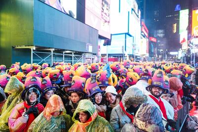 Así recibieron el año 2019 en Nueva York