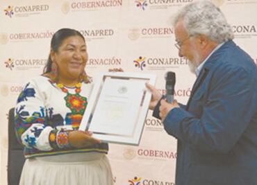 Llega al Conapred primera activista indígena
