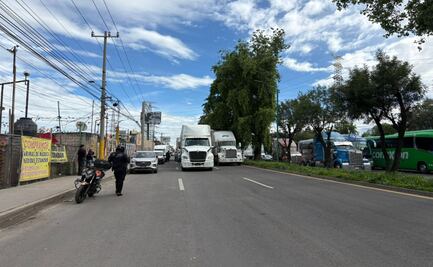 AMOTAC comienza a liberar vialidades tras protestas; reabren la México-Querétaro y avenida Reyes Heroles en Tlalnepantla
