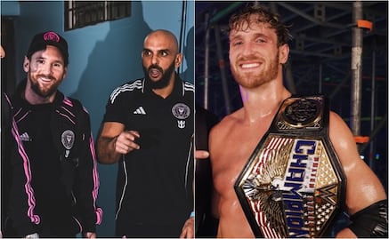 Guardaespaldas de Messi sale en su defensa; lanza reto para pelear con Logan Paul