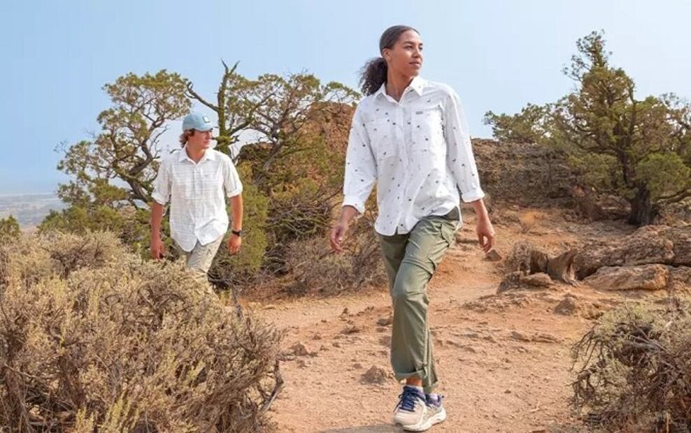 Foto: Columbia. Esta marca de ropa ofrece prendas con UPF.