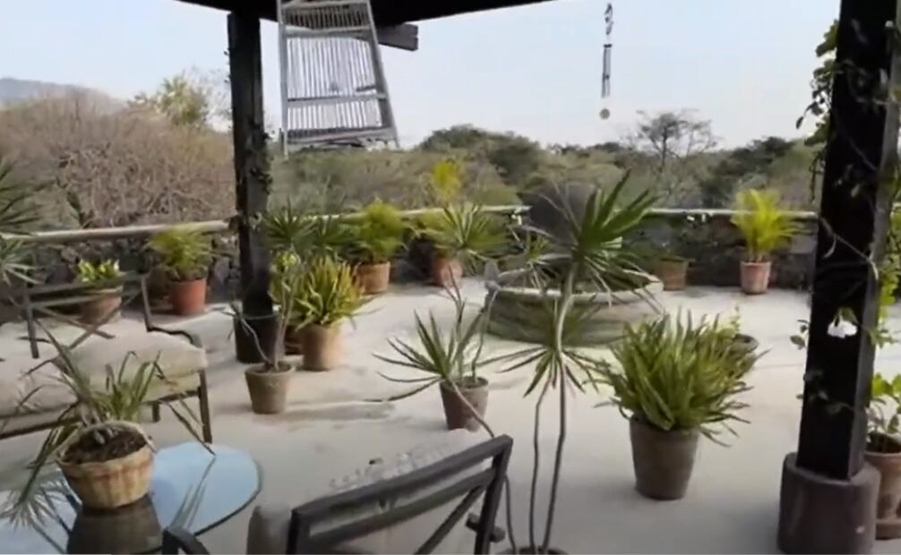 Casa del presidente del Senado, Gerardo Fernández Noroña, en Tepoztlán. Foto: Captura de pantalla.