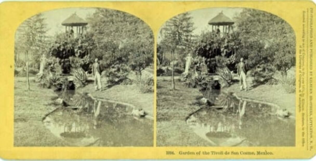 Tívolis, bellos jardines donde se divertían los ricos del Porfiriato 