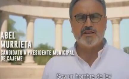 "Yo no tengo miedo", difunden último spot de Abel Murrieta antes de ser asesinado