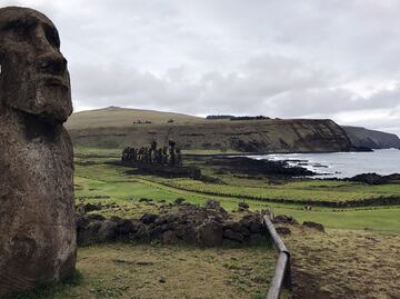 Localidad chilena devolverá su moái a la Isla de Pascua