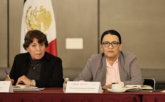 Rosa Icela se reúne con Delfina Gómez; revisan avance del Plan Integral de la Zona Oriente del Edomex
