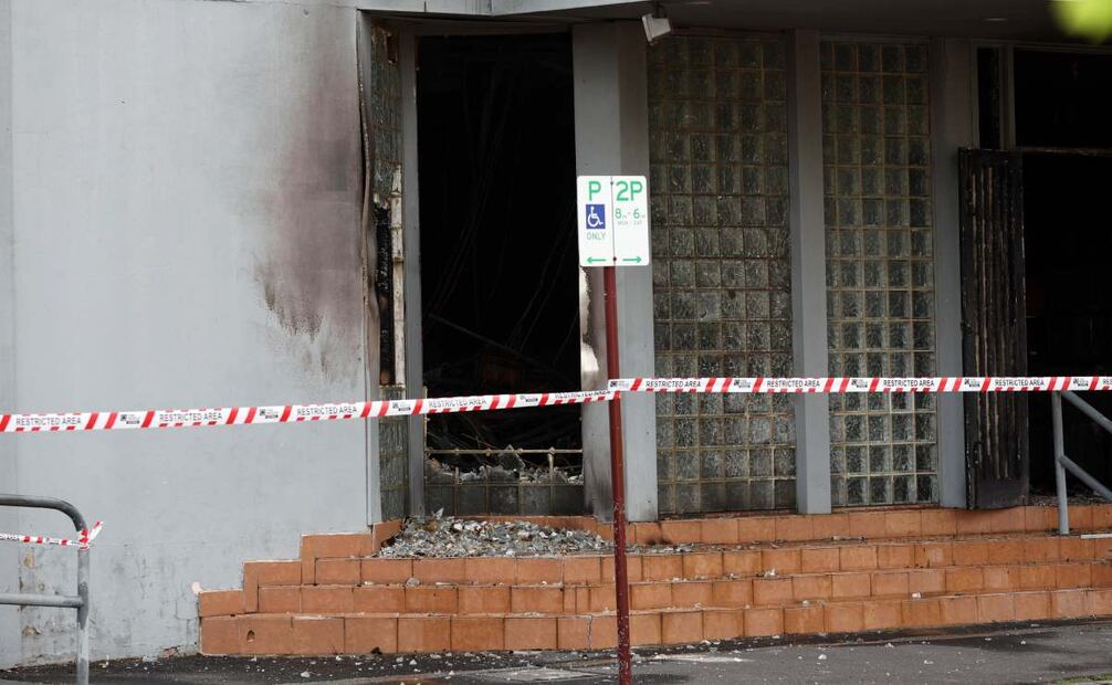 El incendio se produjo alrededor de las 4:10 hora local. Foto: EFE