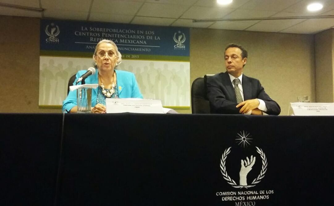 En la imagen,  Ruth Villanueva Castilleja, Tercera Visitadora de la CNDH. Foto: Juan Carlos Reyes/ EL UNIVERSAL  