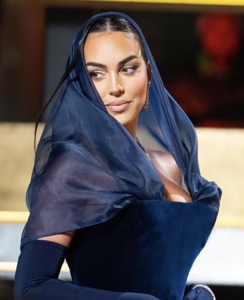 El sensual look estilo árabe de Georgina Rodríguez, esposa de CR7