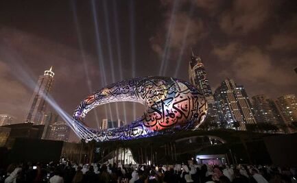 Sostenible y construido con la ayuda de brazos robóticos: Dubai realmente crea el Museo del Futuro