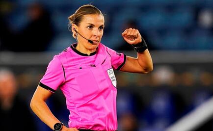 Stéphanie Frappart, primera mujer en pitar un partido de Champions League