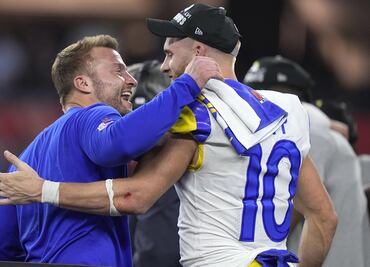 Sean McVay agradece a Cooper Kupp hacerlo mejor coach