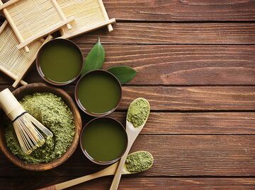 Jaso presenta un menú de postres maridado con matcha
