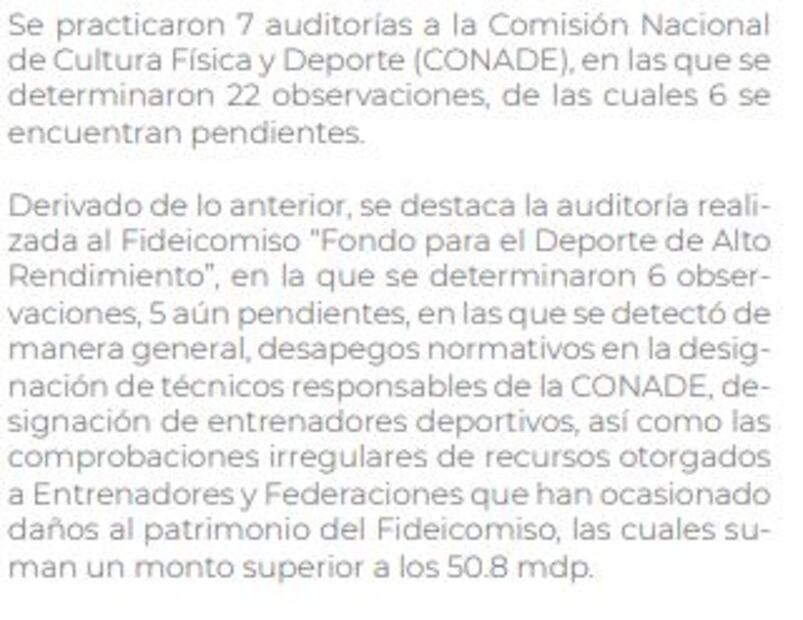 Secretaría de la Función Pública encuentra corrupción en la Conade 