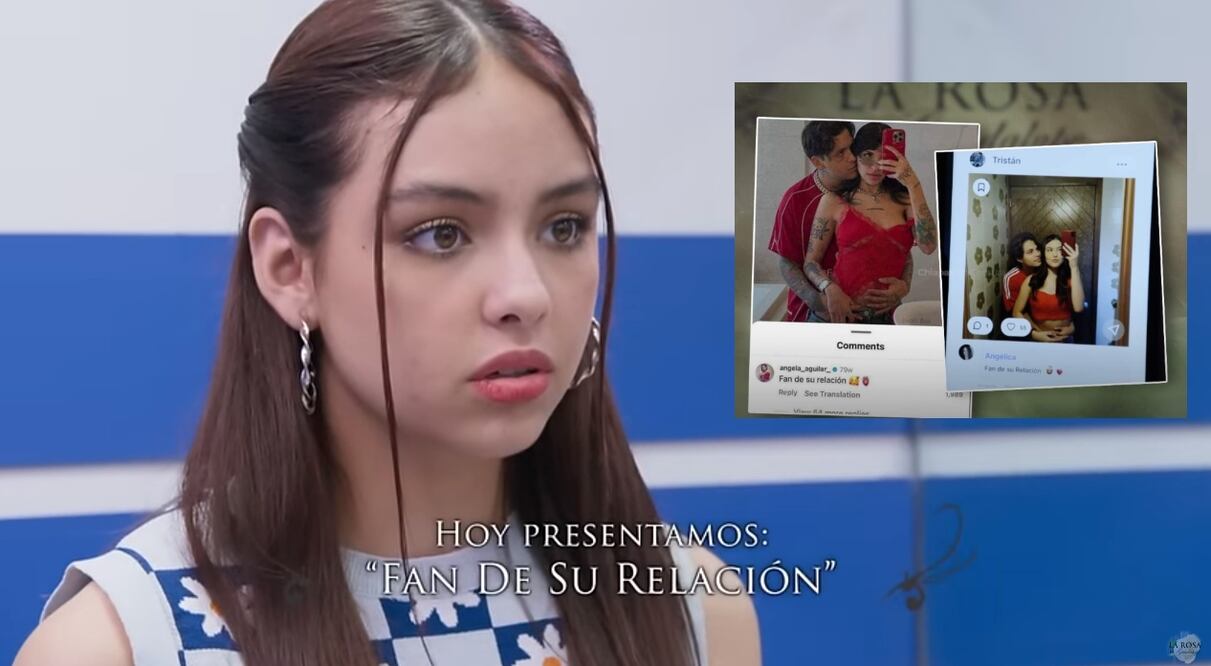 El programa unitario se inspiró en el polémico caso de los cantantes Christian Nodal y Ángela Aguilar. Fotos: YouTube