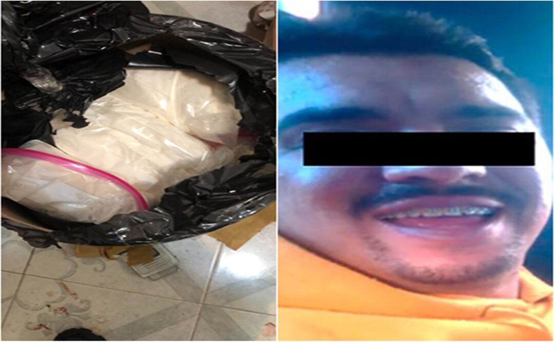 El hombre identificado como Samuel “N”, de 40 años de edad, fue arrestado por los integrantes de la corporación local y trasladado a la agencia del Ministerio Público. Foto: Especial 