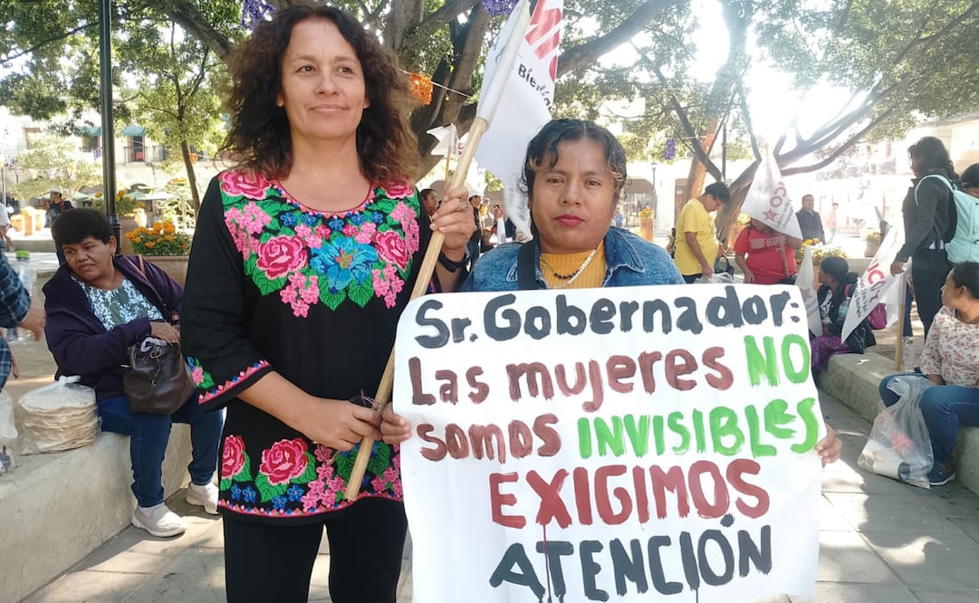 Mujeres afro denuncian amenazas del Delegado de Paz de Oaxaca (04/11/2024) Foto: Especial