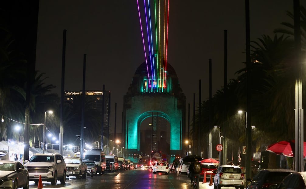 Así luce el Monumento a la Revolución (26/06/2025). Foto: Especial