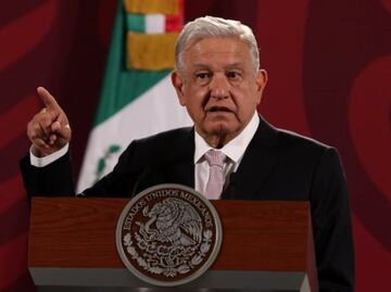 Acusa AMLO que existe una conspiración en la construcción de Tren Maya
