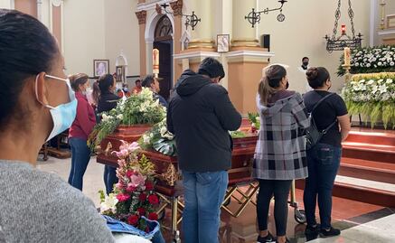 Velan en Sahuayo a víctimas de accidente de autobús en Joquicingo