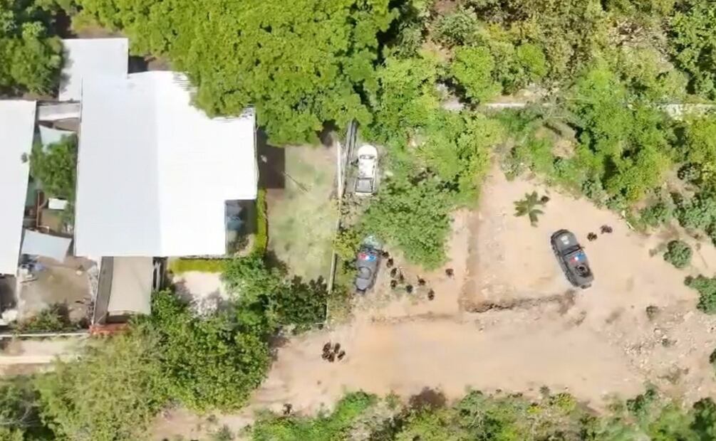 Los cuatro presuntos criminales cayeron en un enfrentamiento armado en la comunidad Las Champas, del municipio de Frontera Comalapa. Foto: Especial
