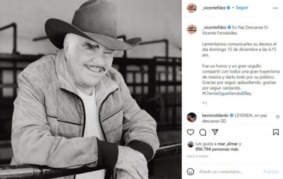 ¿Qué es un traumatismo raquimedular, condición que tuvo Vicente Fernández tras caída y que complicó su estado salud?