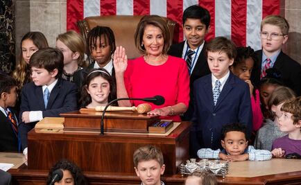 Trump felicita a Nancy Pelosi por su elección en la Cámara de Representantes