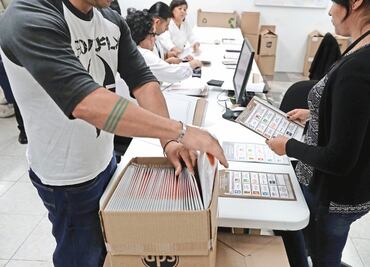 INE recibe 4 mil votos del extranjero