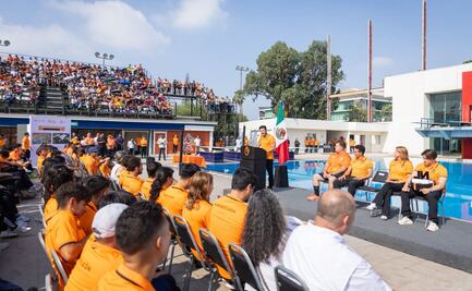 Nuevo León apuesta por alto rendimiento; Samuel García anuncia techumbre para Centro Acuático y renovación total del Parque Niños Héroes