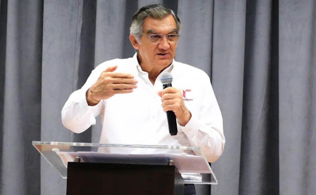 Américo Villarreal Anaya, gobernador de Tamaulipas, condena la agresión a Melanie por parte de su novio durante una fiesta de Halloween. Foto: Especial