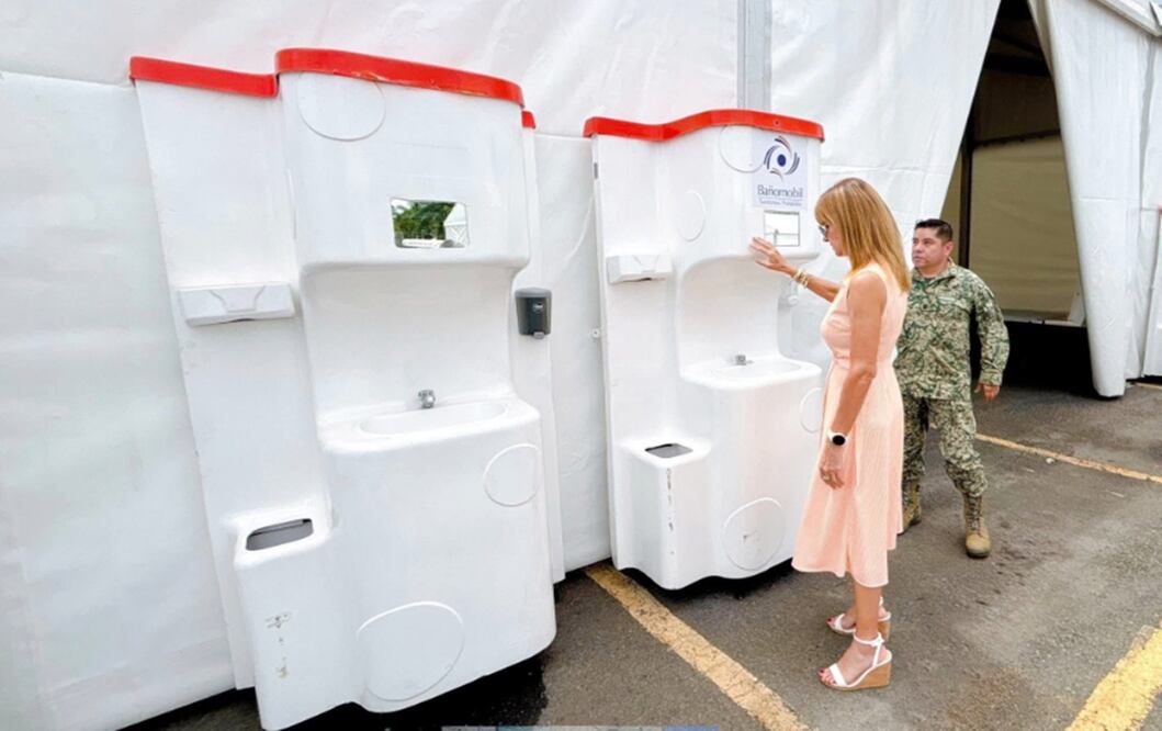 El gobierno federal habilitó un centro de recepción temporal, para acoger a los migrantes mexicanos que son deportados desde los Estados Unidos en Tapachula. Foto: especial