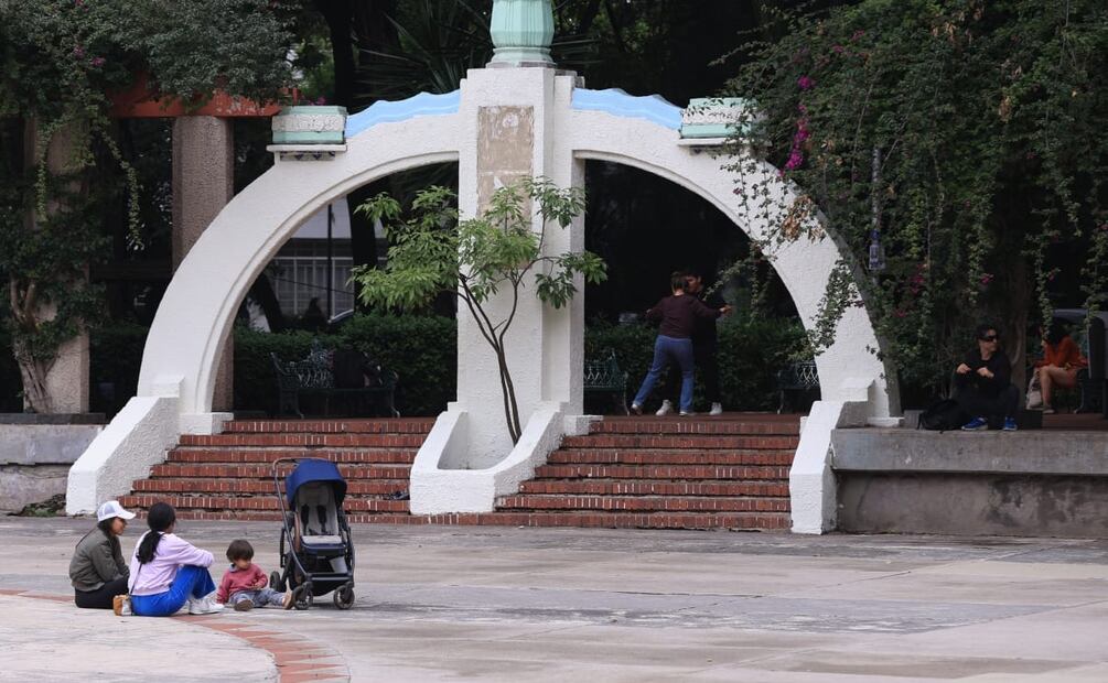 Rehabilitación del Foro Lindbergh tras marcha antigentrificación (11/07/2025). Foto:  Fernanda Rojas / EL UNIVERSAL