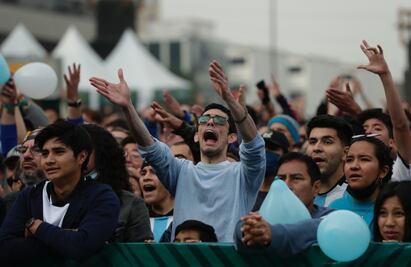 FOTOS: Así se vive el ambiente en el Monumento a la Revolución por la final Argentina VS Francia