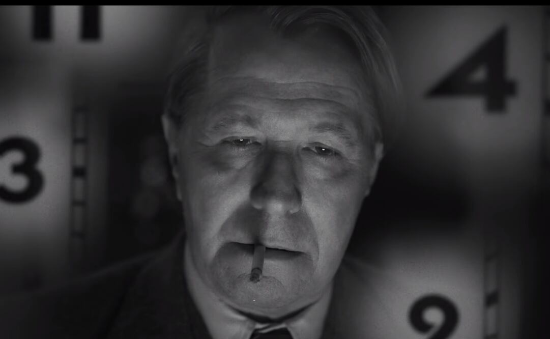 Gary Oldman como Herman Mankiewicz. Foto: Captura Youtube