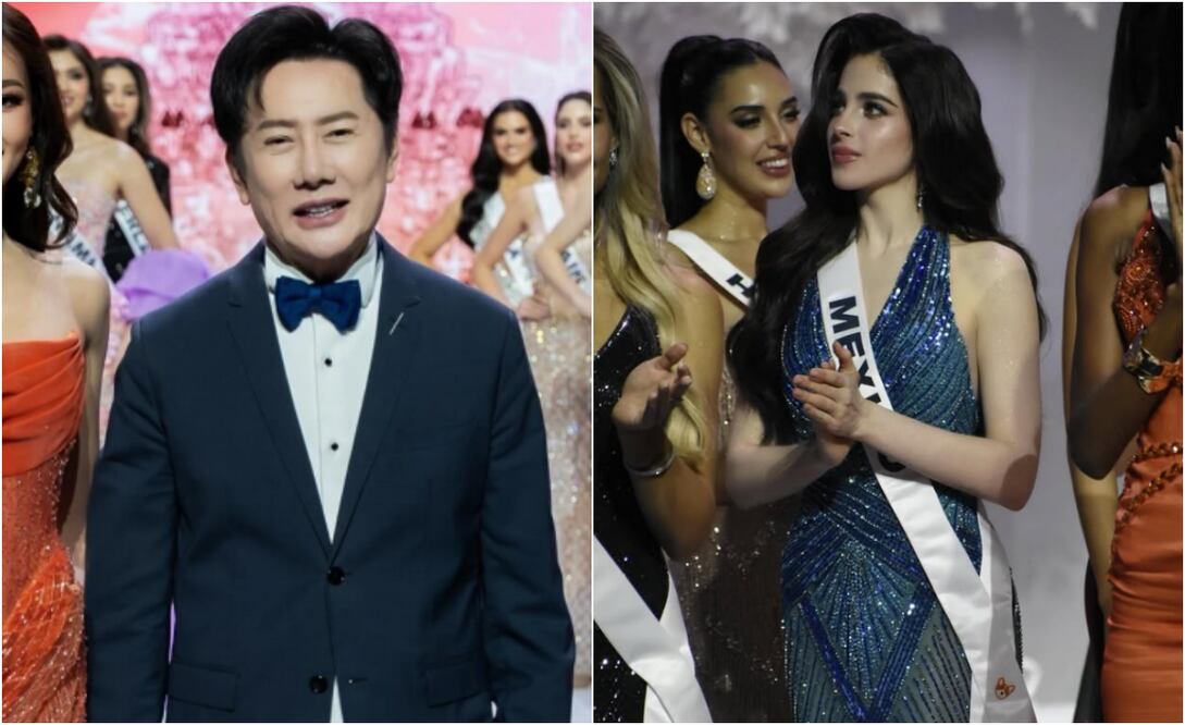 Nawat Istaragrisil y Fátima Bosch durante la gala de bienvenida de Miss Universe 2025.
Fotos: Instagram, vía @nawat.tv & @fatimaboschfdz
