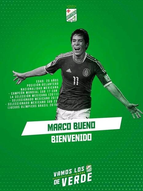Marco Bueno ahora jugará en Bolivia