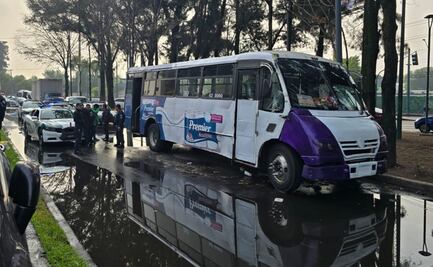 Asalto en transporte público deja dos muertos en Río de Churubusco; delincuentes escaparon