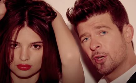 Emily Ratajkowski denuncia que Robin Thicke la acosó sexualmente en el set de "Blurred Lines”
